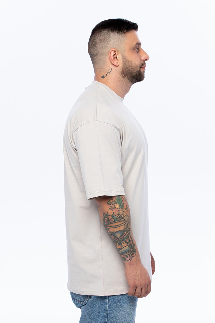 Galaksie Oversize Gri T-shirt