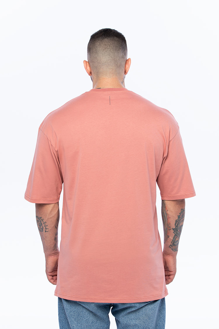 Galaksie Oversize Gül Kurusu  T-shirt