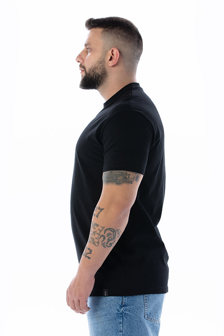 ZEUS Kısa Kollu Siyah T-Shirt
