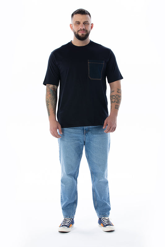 ARES Kısa Kollu Lacivert T-Shirt