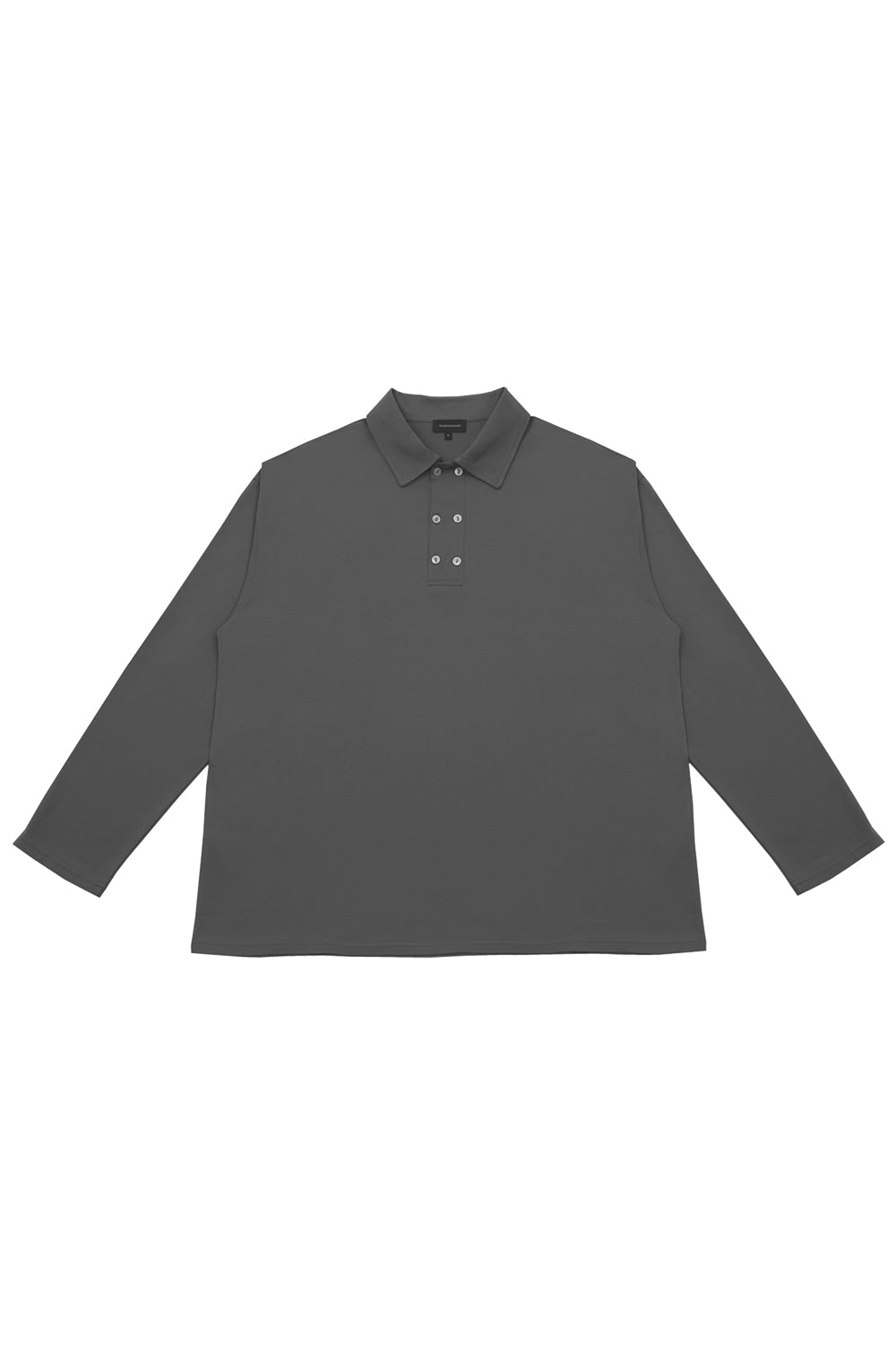 HYPERION Haki Polo Yaka T-Shirt Uzun kol