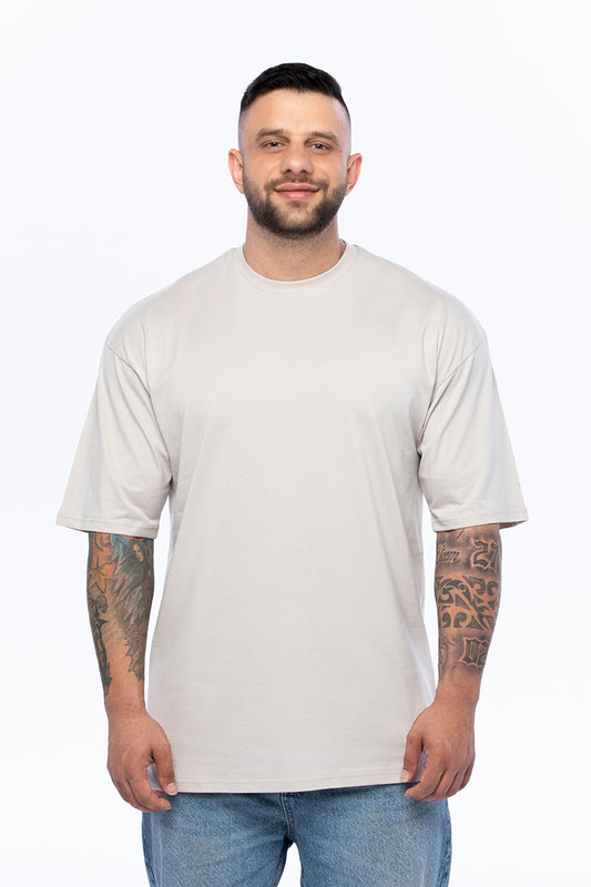 Galaksie Oversize Gri T-shirt