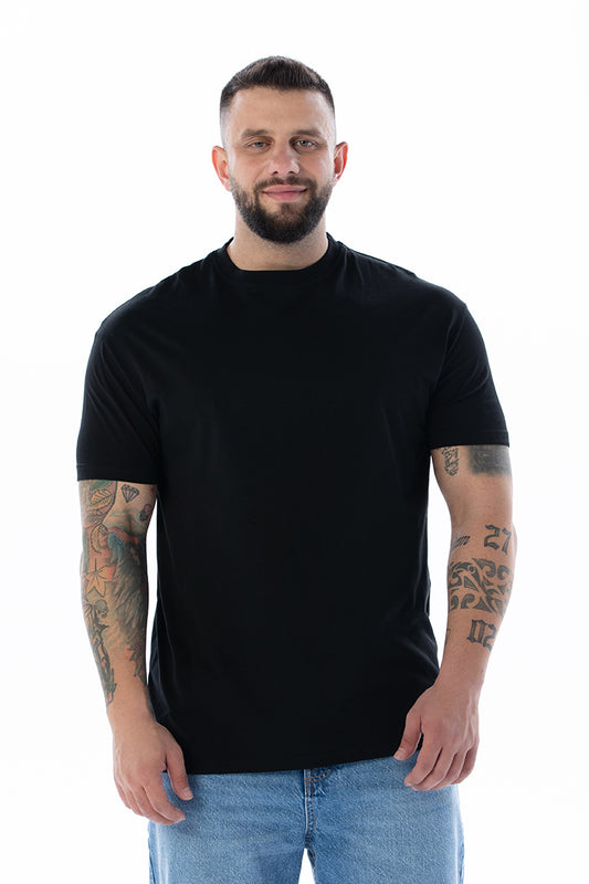 ZEUS Kısa Kollu Siyah T-Shirt